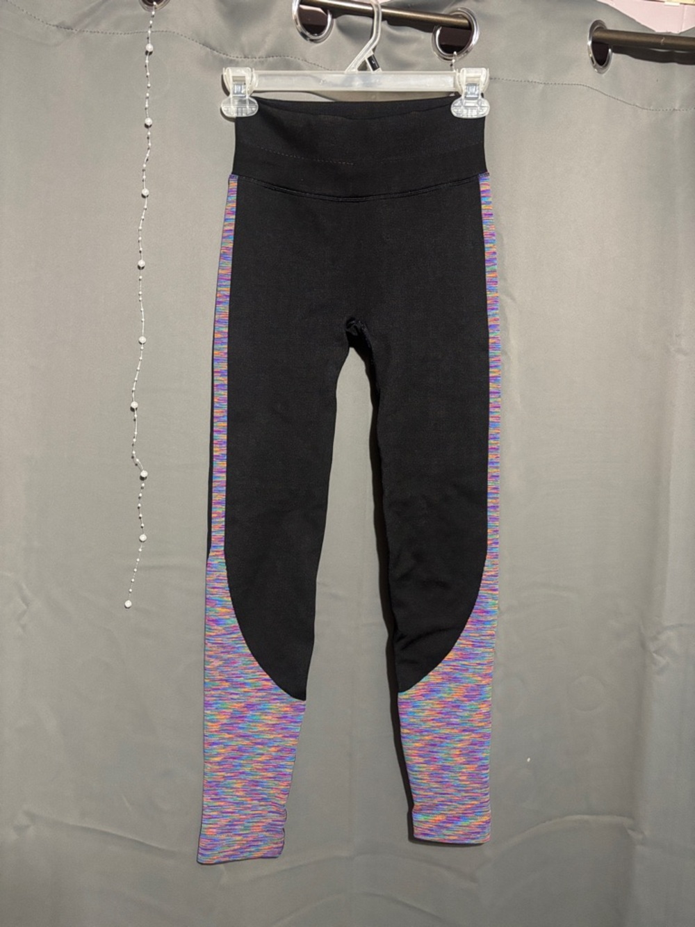 Lululemon Love Revealed Tight in Black/Rainbow Leggings
